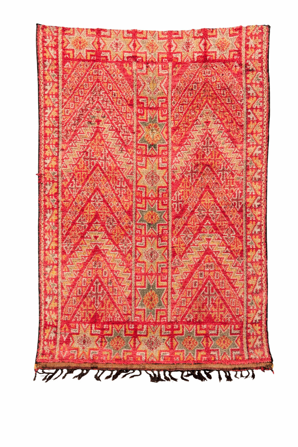 Unknown Artist : Vintage Beni Mguild Moroccan Rug, 1960s / 1970s