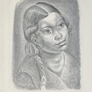 Démétrius Galanis Étude de tête, 1924