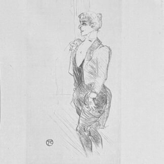 Henri de Toulouse-Lautrec Mary Hamilton from Essai dur l'histoire de la lithographie en France. Les Peintures lithographes de Manet à Matisse. Album de lithographies originales. 1894, published c. 1924