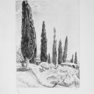 René Cottet : Paysage, 1945