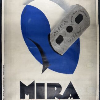 Charles Loupot : Mira, 1929 – Affiche originale grand format.<br> <br>
