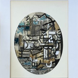 Georges Braque (After) Composition cubiste, 1929 Jacomet process print (pochoir) on vélin paper, after Braque’s Peinture à l'huile, published in L’Art Cubiste, 1929.