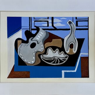 Louis Marcoussis (After) Composition cubiste, 1929 Jacomet process print (pochoir) on vélin paper, after Marcoussis’s Peinture, published in L’Art Cubiste, 1929.