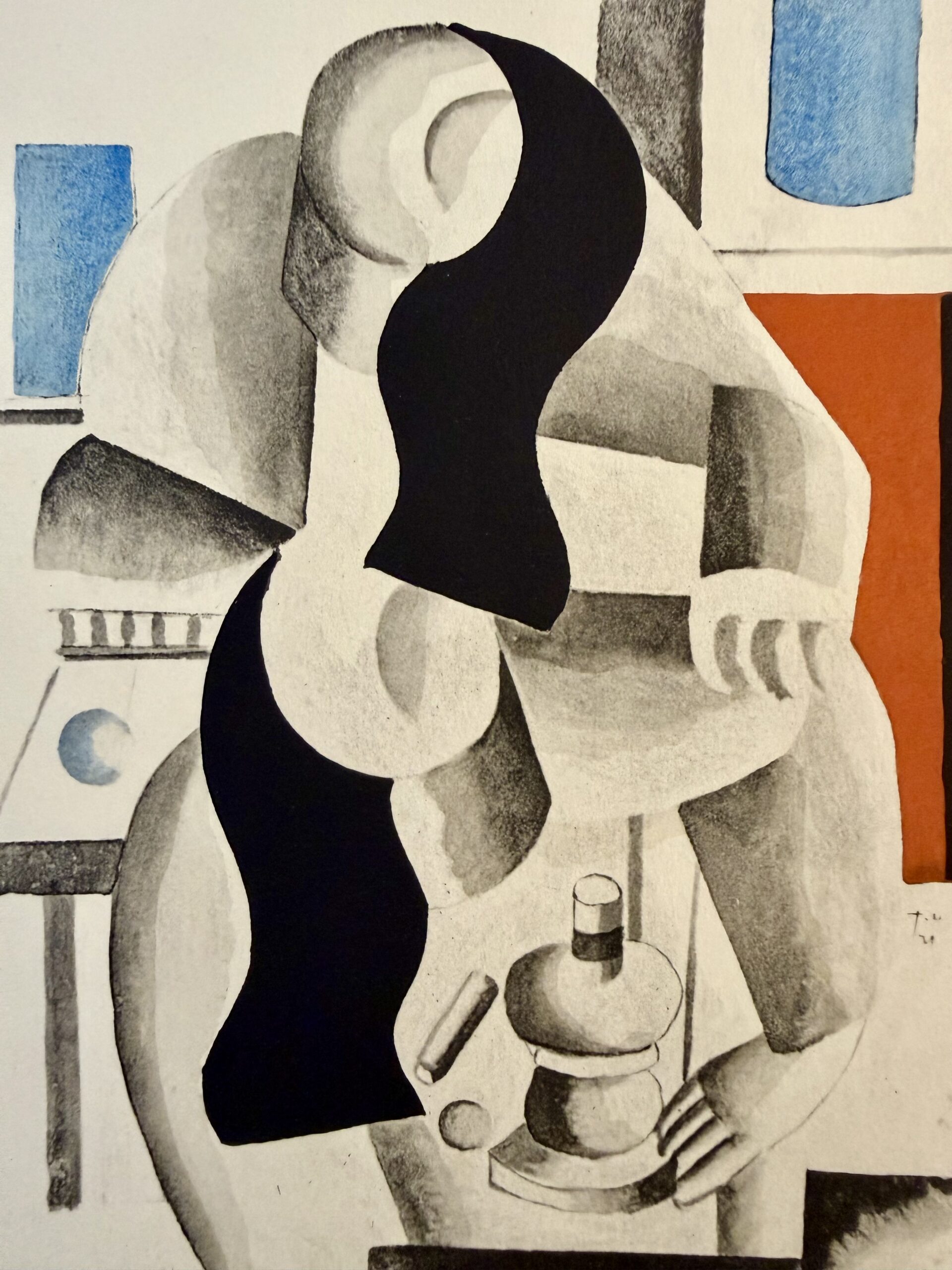 Fernand Leger (After) - Composition cubiste, 1929 - Image 3
