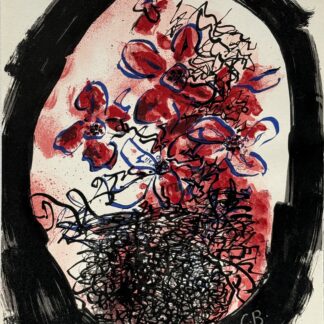 Georges Braque: Bouquet de fleurs, 1963