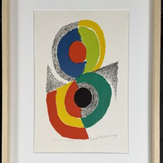 Sonia Delaunay - Rythme couleur, 1971 - Hand Signed