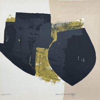 Manolis Calliyannis : Abstract Composition, 1953 - Hand-signed