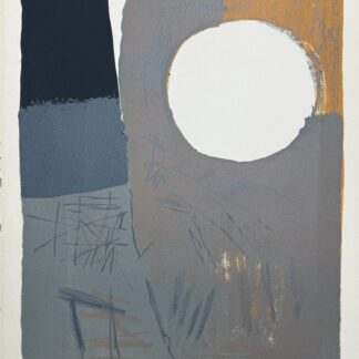 Roger Hilton : Abstract Composition, 1953 - Hand-signed