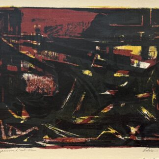 Selim Turan : Abstract Composition, 1953 - Hand-signed