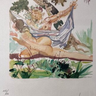 Salvador Dali - Infidèle épouse de Menelas, c. 1979 (signée à la main)