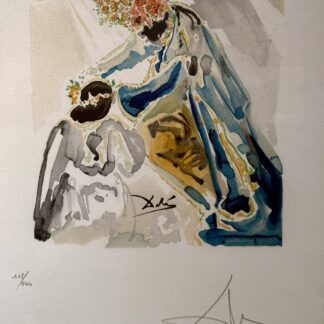 Salvador Dali - Phoebus ce dieu couronné de lauriers, c. 1979 (Hand signed)