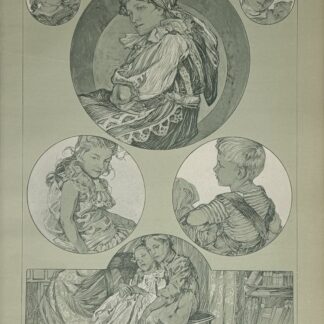 Alphonse Mucha : Figures décoratives, 1902 pl.10