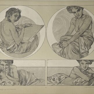 Alphonse Mucha : Figures décoratives, 1902 pl.28