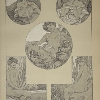 Alphonse Mucha : Figures décoratives, 1902 pl. 21