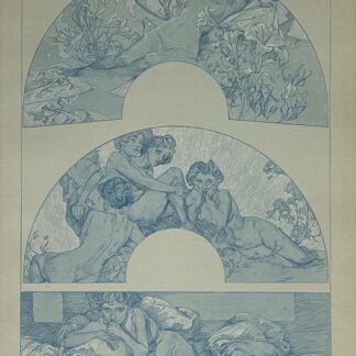 Alphonse Mucha : Figures décoratives, 1902 pl. 10