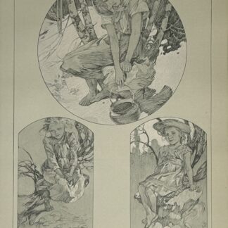 Alphonse Mucha : Figures décoratives, 1902 pl. 35