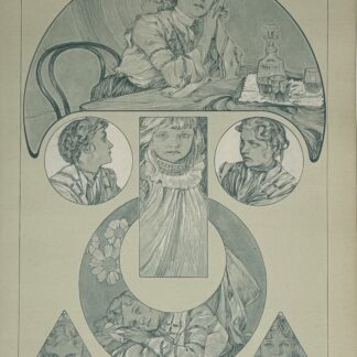 Alphonse Mucha : Figures décoratives, 1902 pl. 37