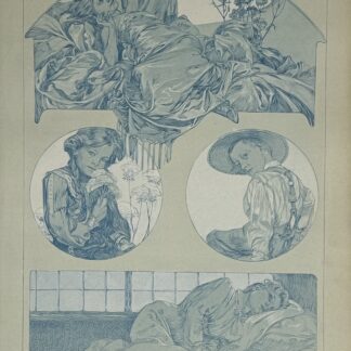 Alphonse Mucha : Figures décoratives, 1902 pl. 38