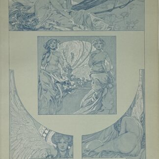 Alphonse Mucha : Figures décoratives, 1902 pl. 14