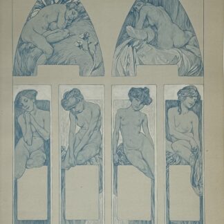 Alphonse Mucha : Figures décoratives, 1902 pl. 22