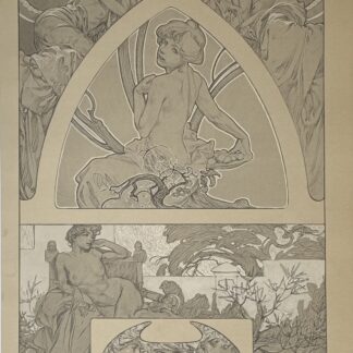 Alphonse Mucha : Figures décoratives, 1902 pl. 4