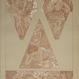 Alphonse Mucha : Figures décoratives, 1902 pl. 19