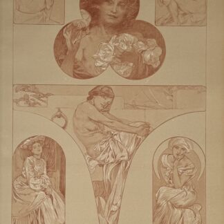 Alphonse Mucha : Figures décoratives, 1902 pl. 31