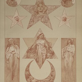 Alphonse Mucha : Figures décoratives, 1902 pl. 27