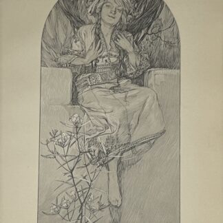 Alphonse Mucha : Figures décoratives, 1902 pl. 17