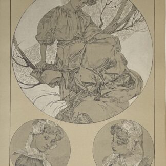 Alphonse Mucha : Figures décoratives, 1902 pl. 36