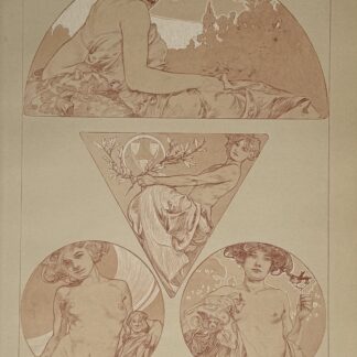 Alphonse Mucha : Figures décoratives, 1902 pl. 23