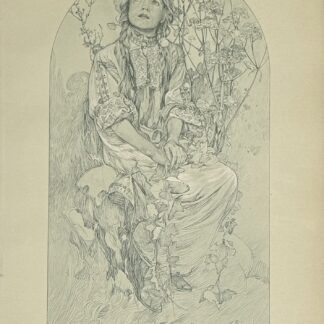 Alphonse Mucha : Figures décoratives, 1902 pl. 8