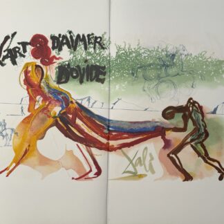 Salvador Dali (1904-1989) Romain s'il est quelqu'un, 1979