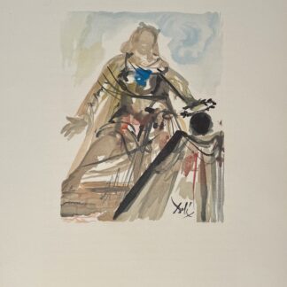 Salvador Dali - On voit cette reine, 1979