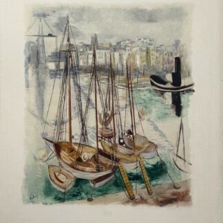 Moïse Kisling, Le Port de Marseille, c. 1954
