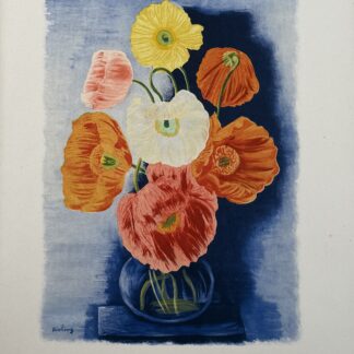 Moïse Kisling, Bouquet de coquelicots, c. 1954