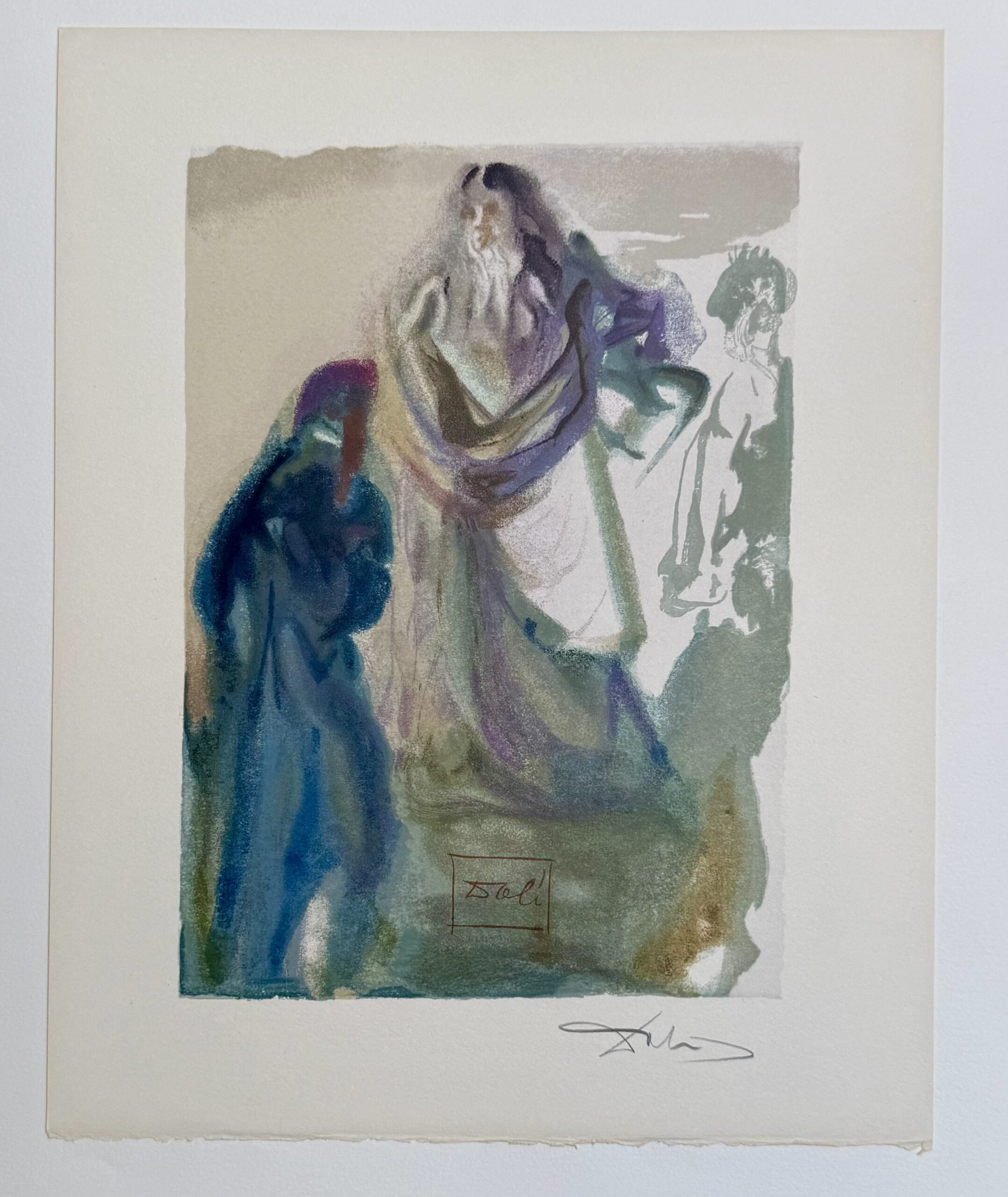Salvador Dali : Le Chemin vers Dieu, 1963 (hand signed) - Image 4