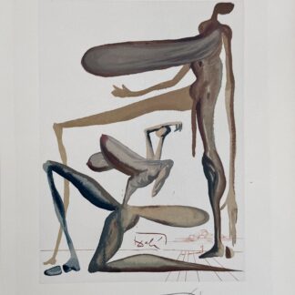 Salvador Dali : La Prodigalité, 1963 (hand signed)