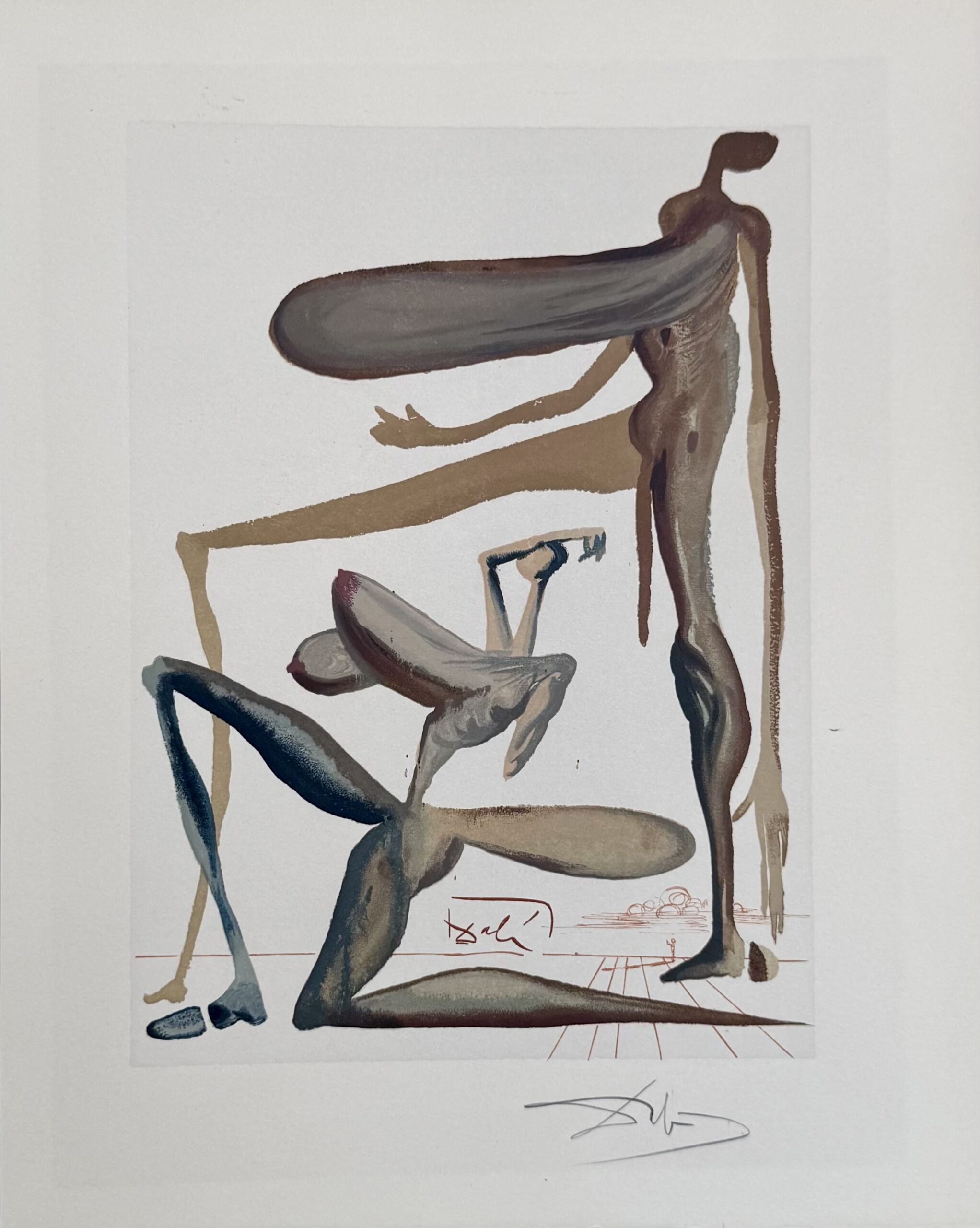 Salvador Dali : La Prodigalité, 1963 (hand signed)