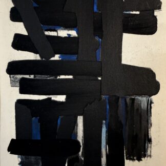 Soulages (After) - Gouaches et gravures, 1957 - Framed!