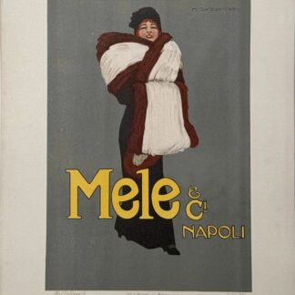 Marcello Dudovich - Mele Napoli, 1914