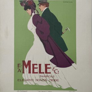 Marcello Dudovich - Mele Napoli, 1914