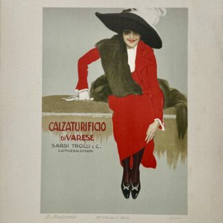 Leopoldo Metlicovitz - Calzaturificio di Varese, 1914