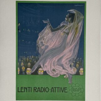Luigi Caldanzano - Lenti Radio-attive, 1914