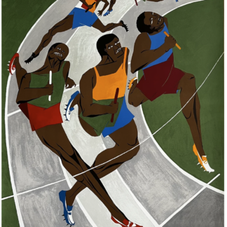 Jacob Lawrence : 1972 Olympic Poster, 1972