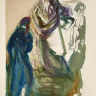 Salvador Dali : Le Chemin vers Dieu, 1963 (hand signed)