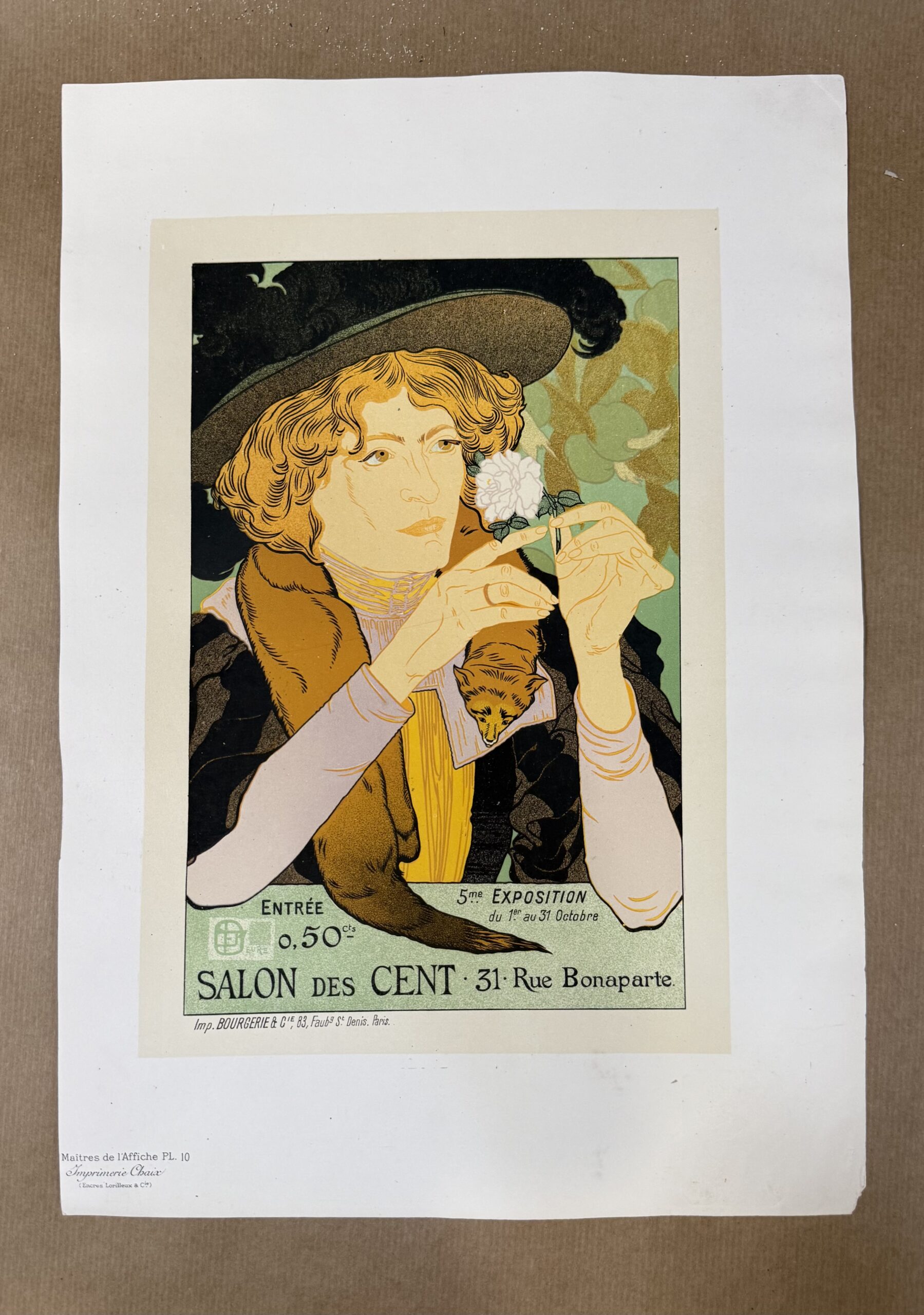 Les Maîtres de l'Affiche — ensemble de 19 planches originales - Image 16