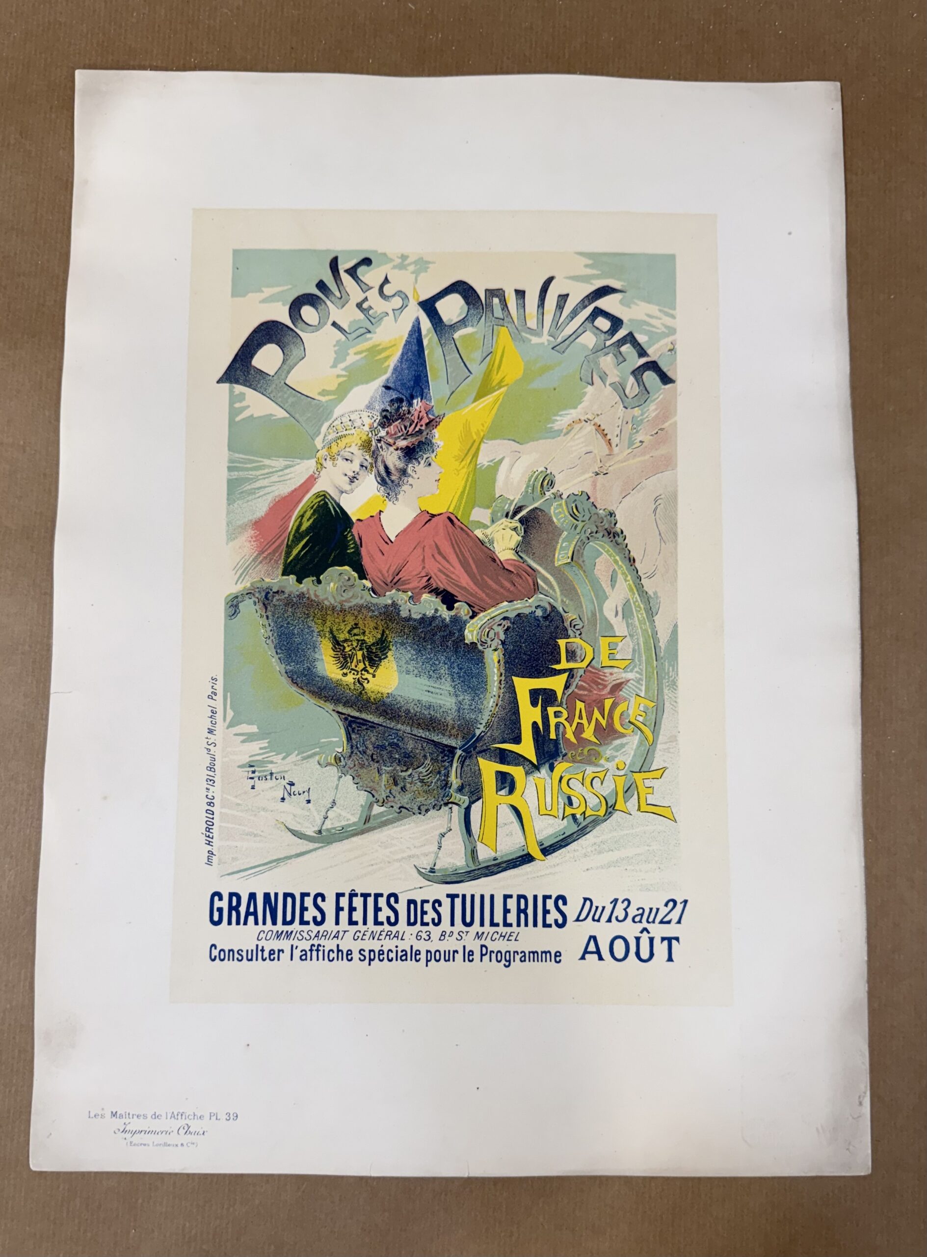 Les Maîtres de l'Affiche — ensemble de 19 planches originales - Image 15