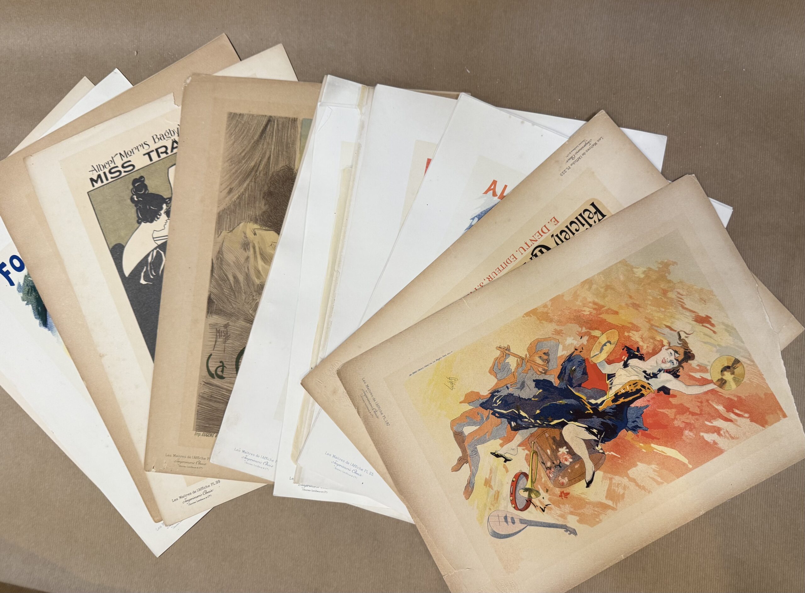 Les Maîtres de l'Affiche — ensemble de 19 planches originales - Image 5