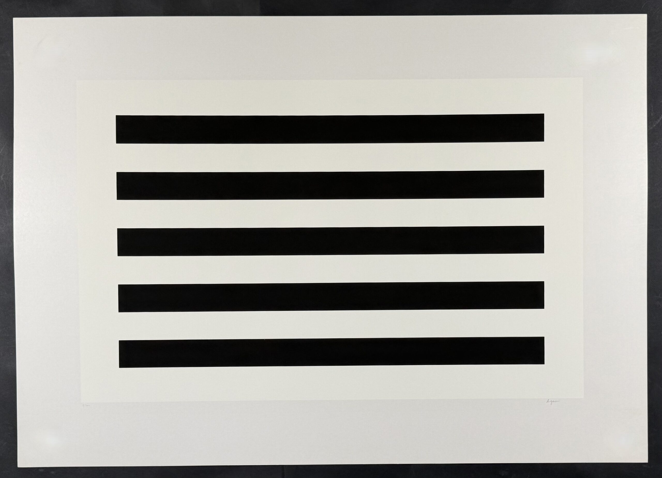 Yaacov Agam : Hommage à G.B. Plate 5, 1973 - Hand Signed - Image 2